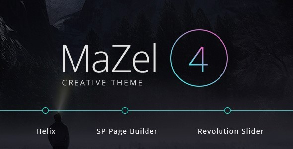 Mazel4 - Creative Multi-Purpose Joomla Theme