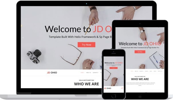 JD OHIO - Responsive Joomla Template