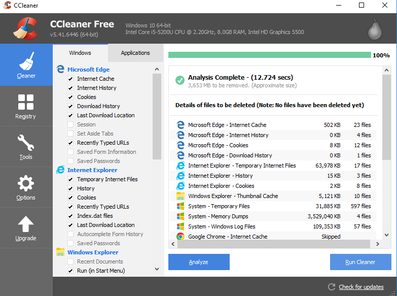 best free pc cleaner windows 7