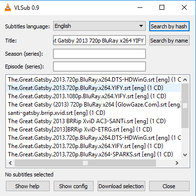 subtitles download on vlc