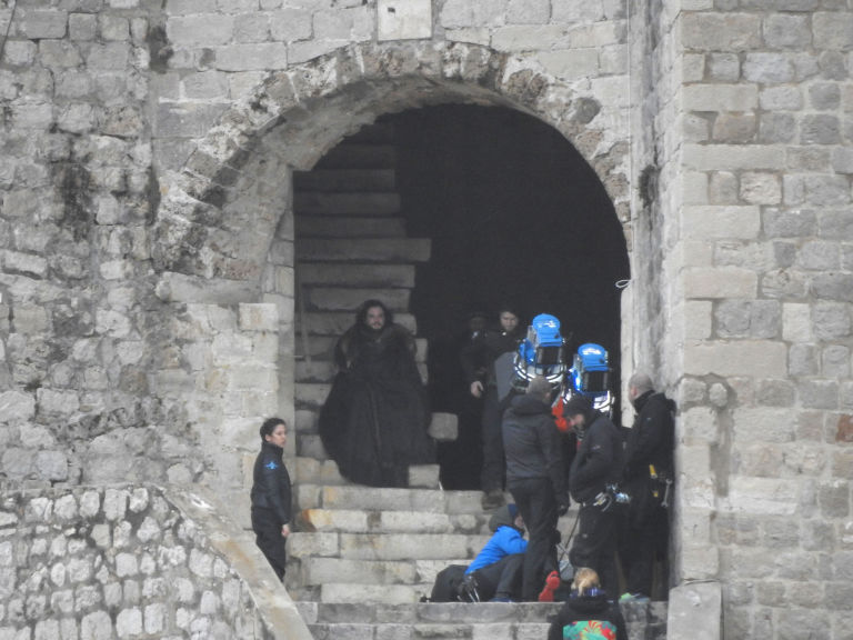 pictures from game of thrones 8 set